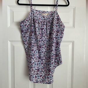 Faded Glory Multicolor Floral Camisole, Sz Large